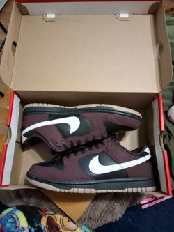 Burgundy/Phantom black/White W Nike Dunk Low