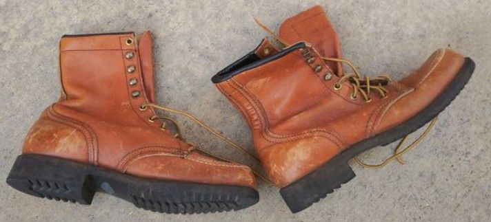 Work boots. Size. 7