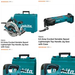 (4) Makita Power Tools