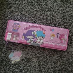 Little Twin Stars Pencil Case & Key Chain