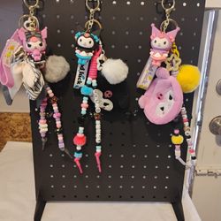 handmade kuroml  bag charms $15 each