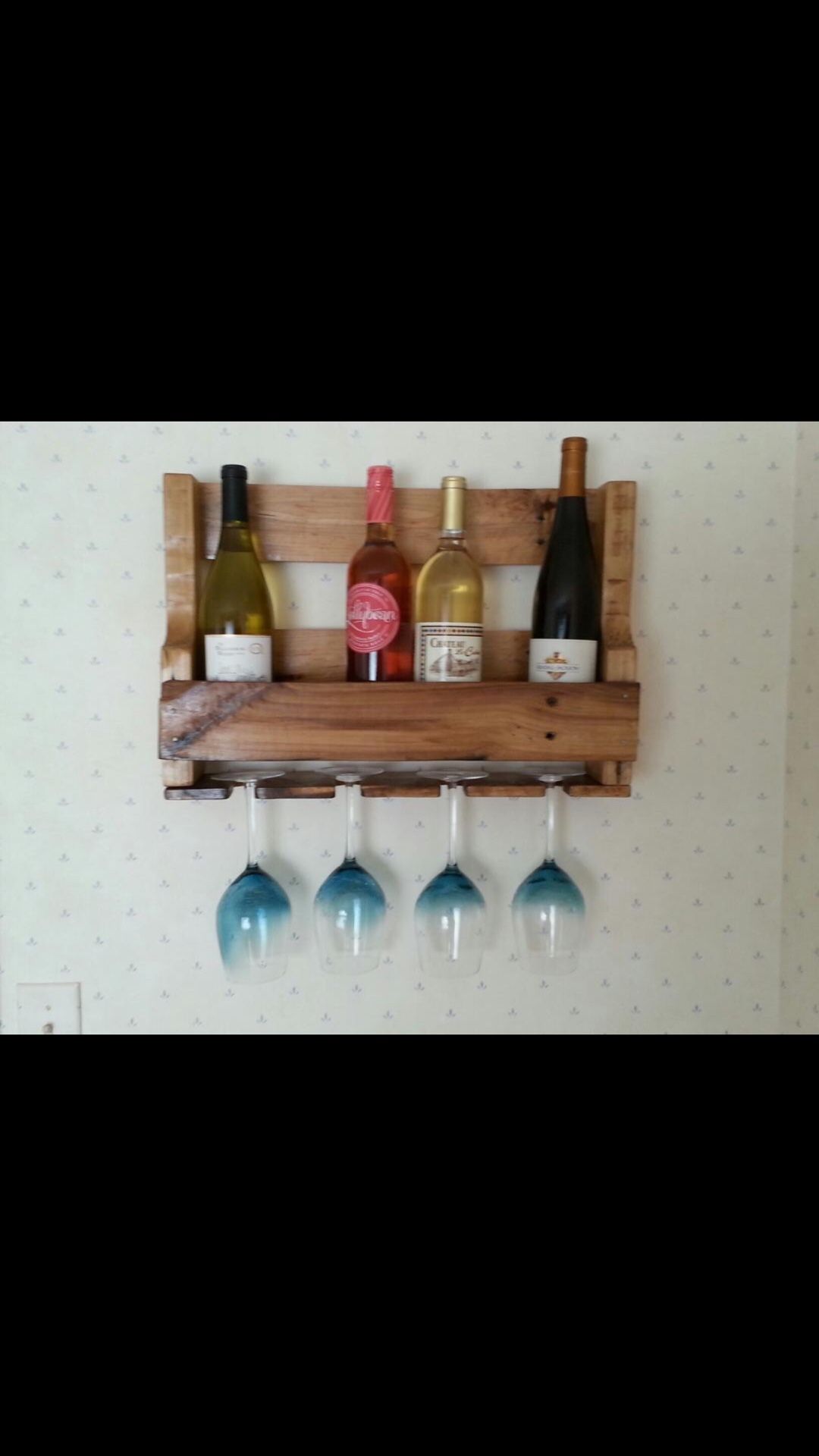 Handmade wine racks