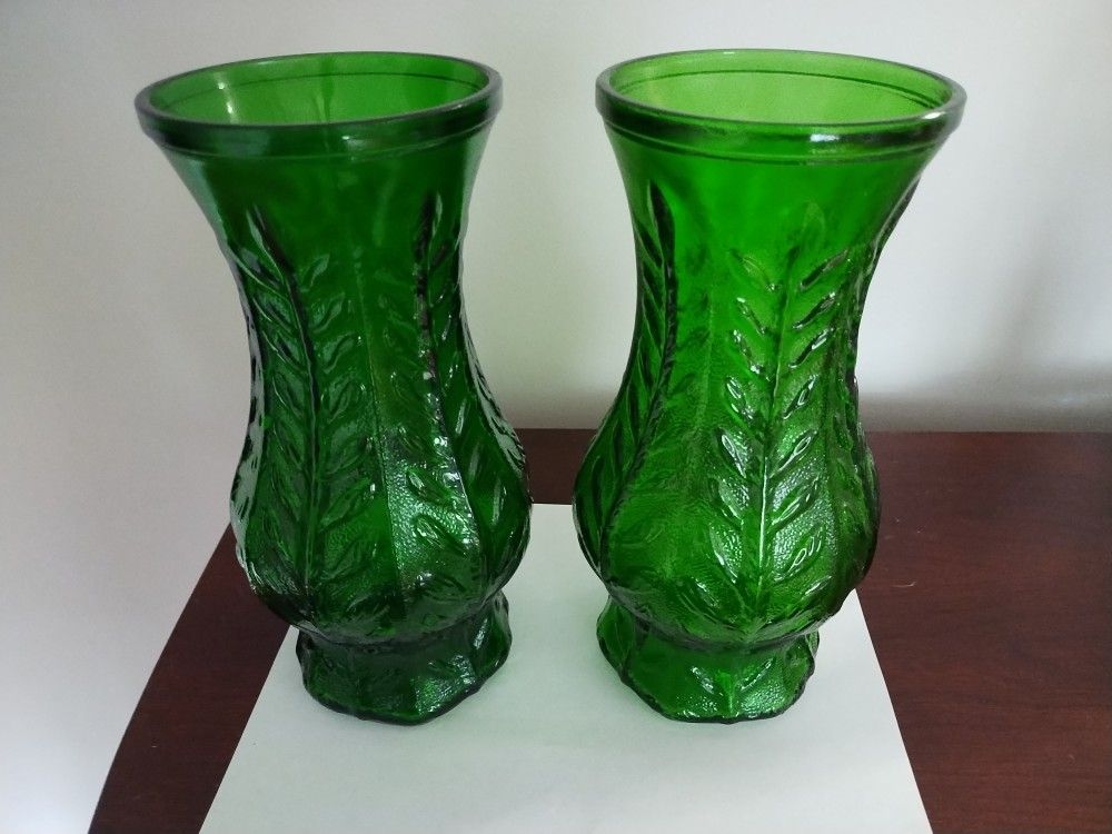 Vintage Glass Flower Vases