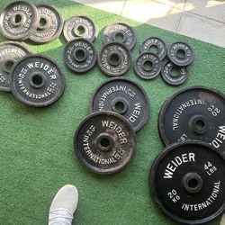 Weider Olympic Plates