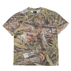 HJR Digital Camouflage Nature Print All Over Cotton Men’s T-Shirt