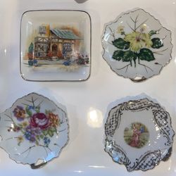 ❤️ESTATE SALE❤️Vintage Porcelain Trinket Dishes🎄PERFECT STOCKING STUFFERS!