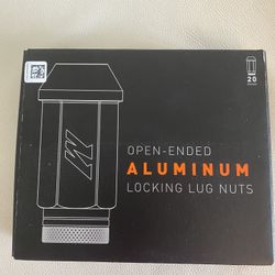 Aluminum open Ended Locking  Nuts.  