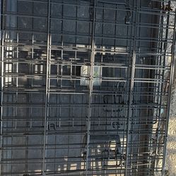 Large Collapsible Pet Kennel With Tray 