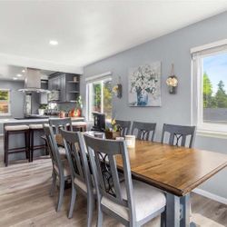 Table With Leaf Extension 8 Chairs