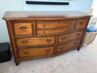 Thomasville Rivage Dresser with two (2) Nightstands - Classic French Louis Philippe style