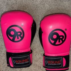 Like New Pink Boxing Gloves Pair 