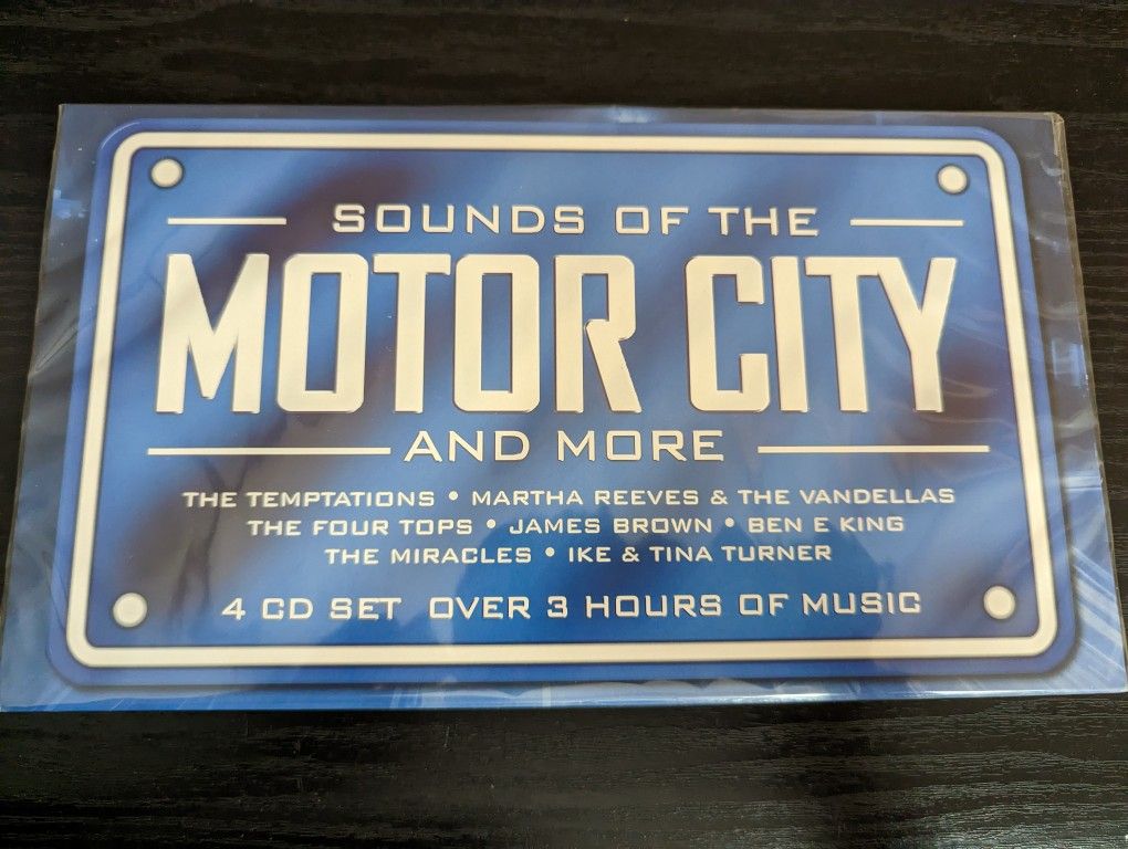 Sounds Of The Motor City And More 4 CD Set - NEW