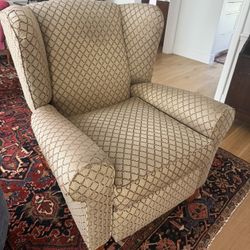 Wing Back Chair Recliner