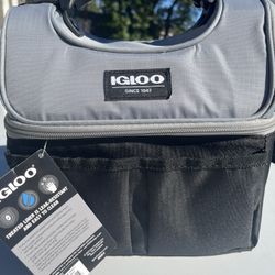 Moonscape Gray IGLOO Cooler Bag