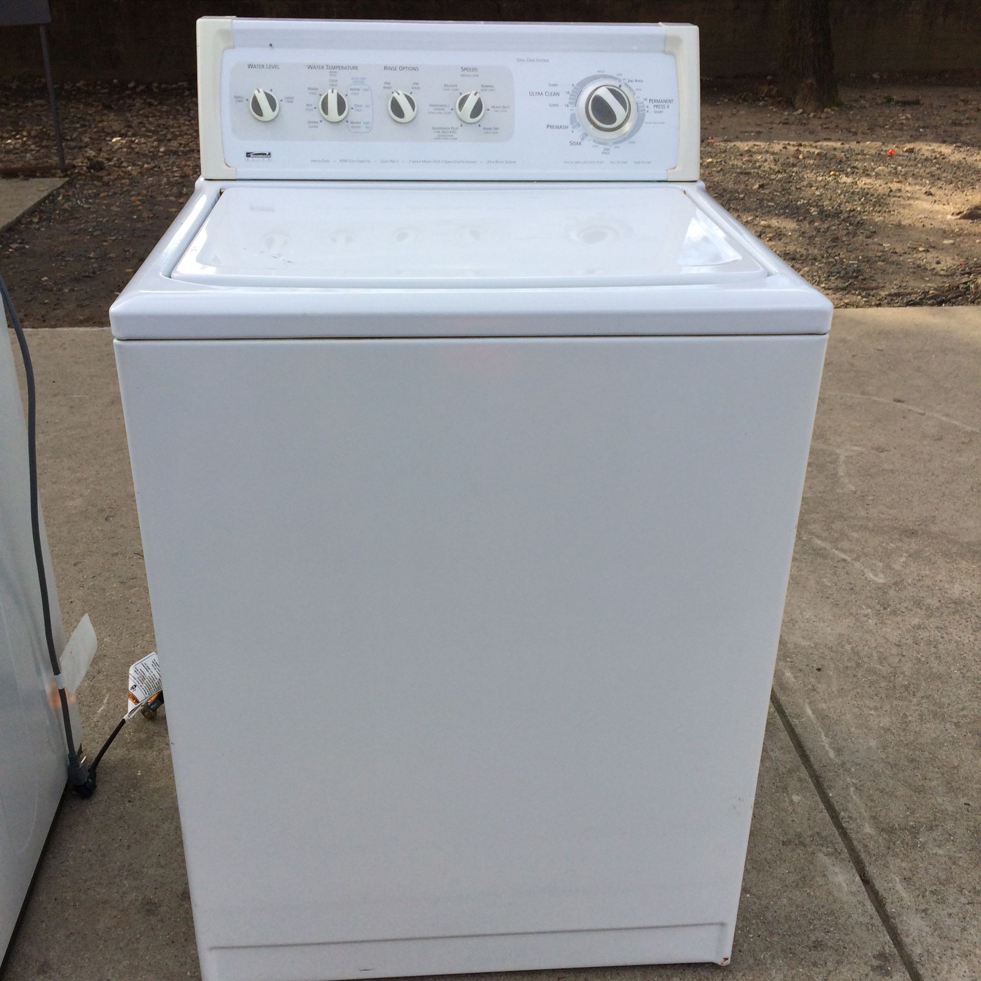 Washer Top load KENMORE