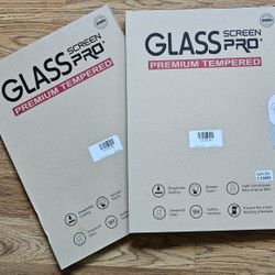 2 Pack Of 2, Tempered Glass Screen Protector Clear For ipad Pro 12.9"