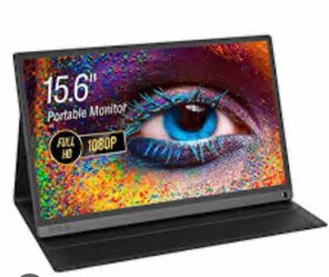 15.6” portable monitor, new