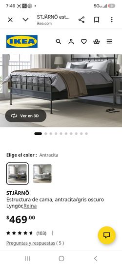 Metal bed