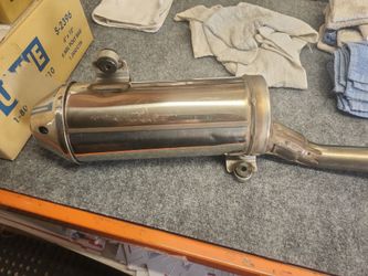 Suzuki LT450R stock Exhaust