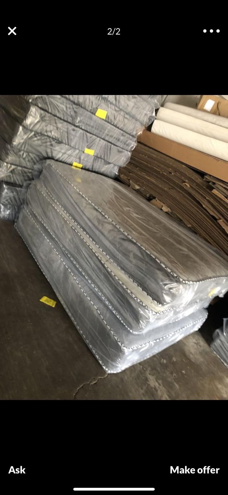 Mattress and box spring delivery available all sizes available