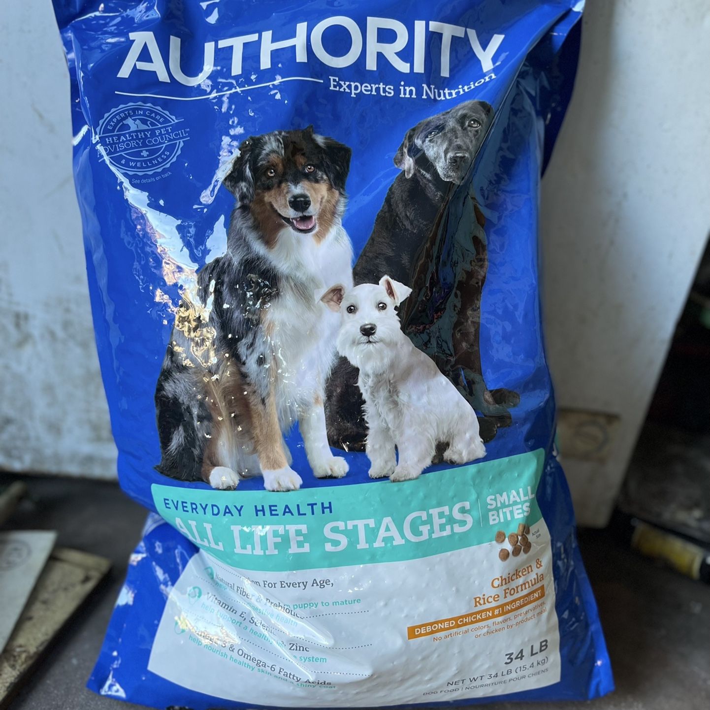 AUTHORITY DOG FOOD 34LB BAG for Sale in San Antonio TX OfferUp