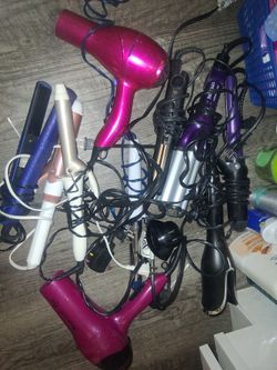 Hair Styling Tools Lot - Conair, Bed Head
