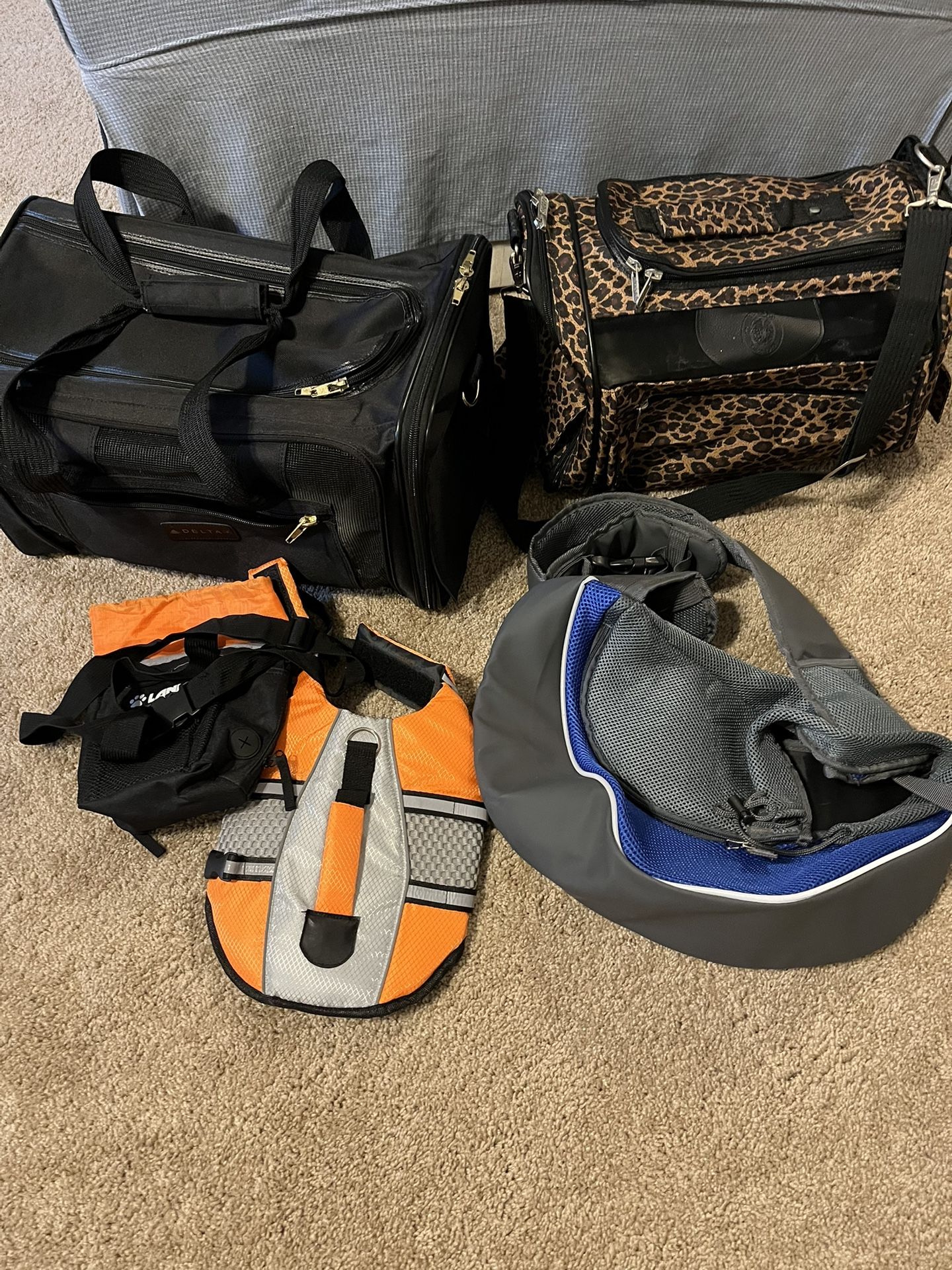 Pet Carriers All Items Together For $75.00