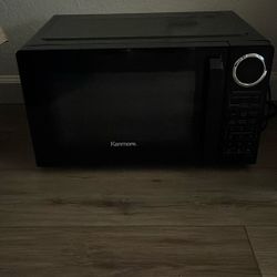 Black Kenmore Microwave 
