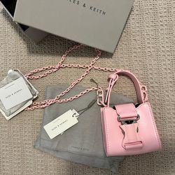 New CHARLES & KEITH Pink
