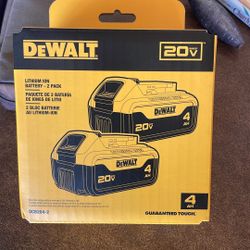 DeWalt batteries