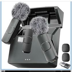 New Mini Mic Pro (Latest Model) – #1 Microphone for iPhone & Android, Wireless Mini Microphone, ClearVoice™, Noise Cancelling, Lavalier Mic for TikTok