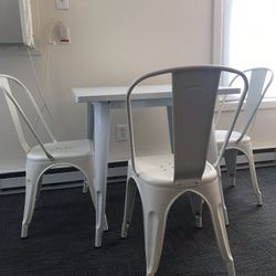 Indoor/Outdoor Table and Four Chairs