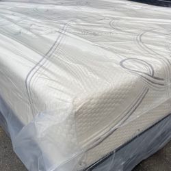 TWIN MEMORY FOAM MATTRESS WITH BOXSPRING ‼️