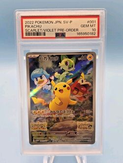 Pikachu - 001/SV-P 001/SV-P Sv-P Promotional Cards Holo (Japanese) Stamped