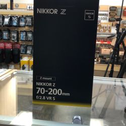 Nikkor Z 70-200mm F/2.8 VR S Lens