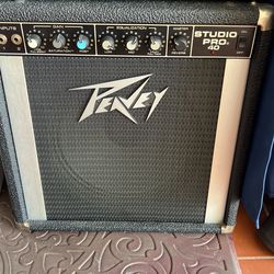 Pv Studio Pro 40 Guitar Amplifier To Input Gain Equalization And Master