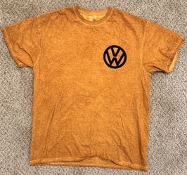 Volkswagen Golf GTI Tee (Orange Acid Wash)