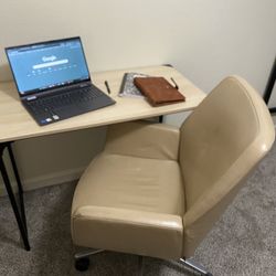 Beige Steelcase Bindu Mid-Back Conference Chair 