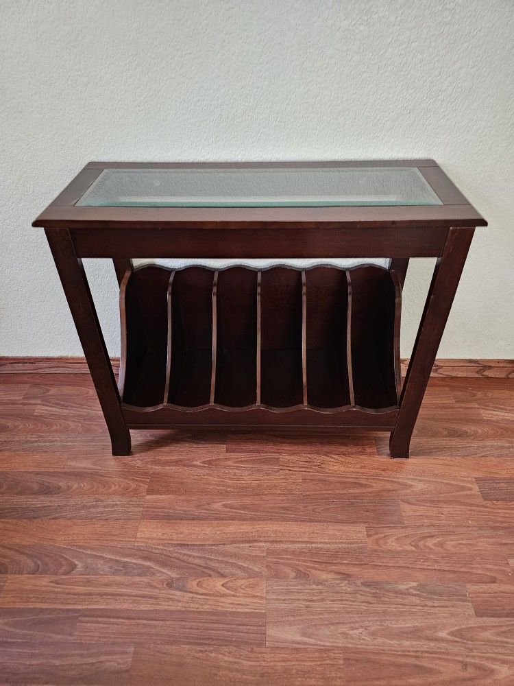 Antique Front Magazine Stand