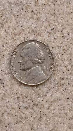 1963 no mint nickle