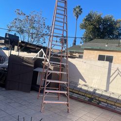 Excellent Condition, 14 Feet And More Sizes Available Five Glass Ladders