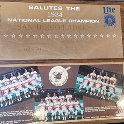 San Diego Padres /  Chargers Plackets