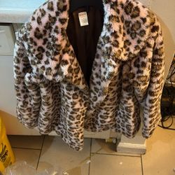 A Cheetah Print Coat