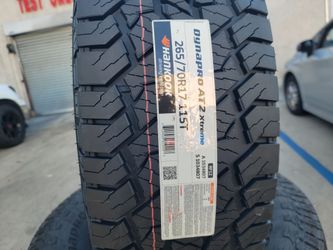 4 brand new HANKOOK DYNA PR0 At2 tires 265.70.17