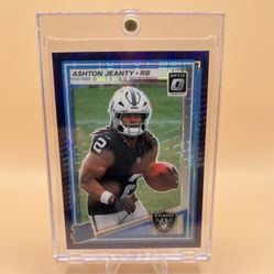 2025 Ashton Jeanty Optic Purple Shock Rookie Card🔥