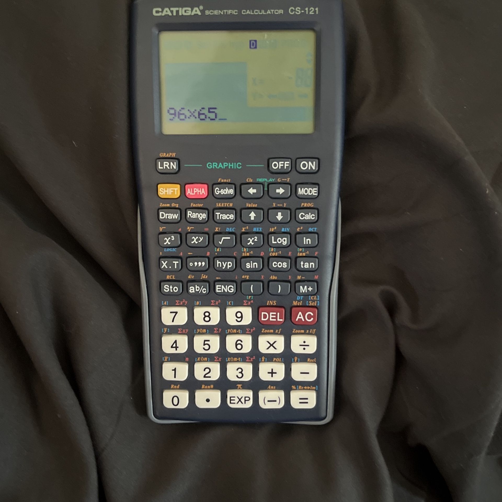 Cs-121 scientific/graphing calculator