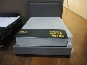 Mattress Tech Montebello Firm Queen Montebello FM Mattress - Gray