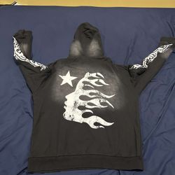 Black Hellstar Hoodie Xl 