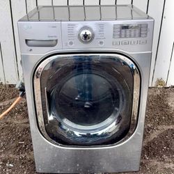 “Metallic” LG Front Load Steam Dryer ( Electric )