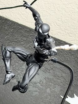 MESS TOYS Black Suit Spider-Man Figure – Authentic – New